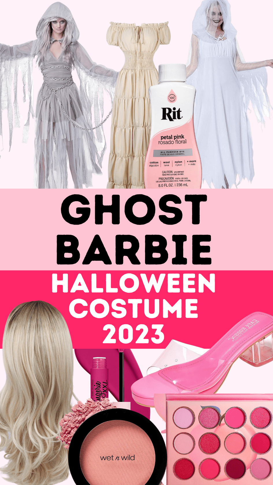 Halloween Costumes Ideas: 12 Ideas for Ghost Barbie! Barbie-Themed Halloween Costume for&nbsp;2024!