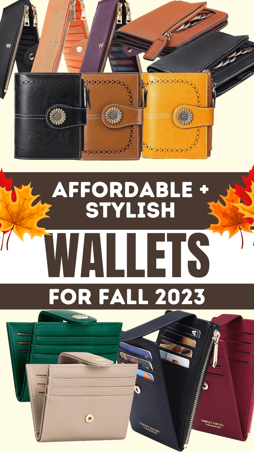 12 Affordable Wallets for Fall 2024: Black, Orange, and Neutral Colors&nbsp;Galore